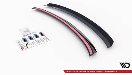 Maxton Spoiler Cap For BMW 7 M-Pack G11 - Gloss Black