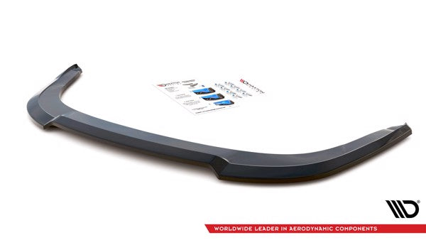 Maxton Central Rear Splitter For Skoda Kodiaq Mk1 Facelift - Gloss Black