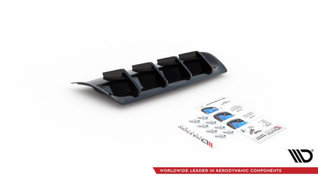 Maxton Rear Valance Volkswagen Arteon R - Gloss Black