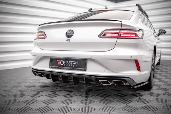 Maxton Rear Valance Volkswagen Arteon R - Gloss Black