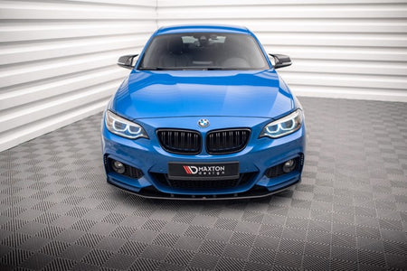 Maxton Street Pro Front Splitter BMW 2 M-Pack F22 - Black