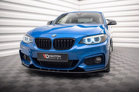 Maxton Street Pro Front Splitter BMW 2 M-Pack F22 - Black
