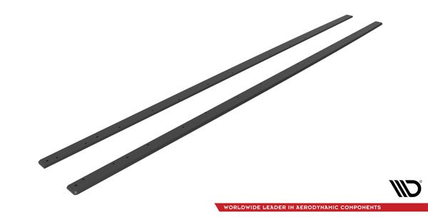 Maxton Street Pro Side Skirts Diffusers BMW 2 Coupe M-Pack / M240I G42 - Black