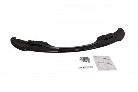 Maxton Front Splitter For BMW 3 E92 Mpack (Preface Model Fits M Performance Splitters) - Gloss Black