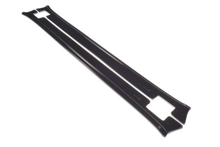 Maxton Side Skirts Diffusers V.1 Tesla Model X - Gloss Black