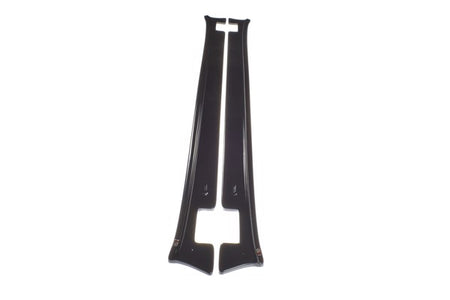 Maxton Side Skirts Diffusers V.1 Tesla Model X - Gloss Black