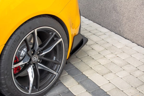 Maxton Rear Side Splitters V.1 Toyota Supra Mk5 - Gloss Black