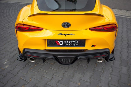 Maxton Rear Side Splitters V.1 Toyota Supra Mk5 - Gloss Black