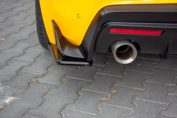 Maxton Rear Side Splitters V.1 Toyota Supra Mk5 - Gloss Black
