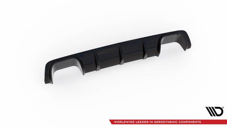 Maxton Rear Valance BMW M5 E39 - Gloss Black