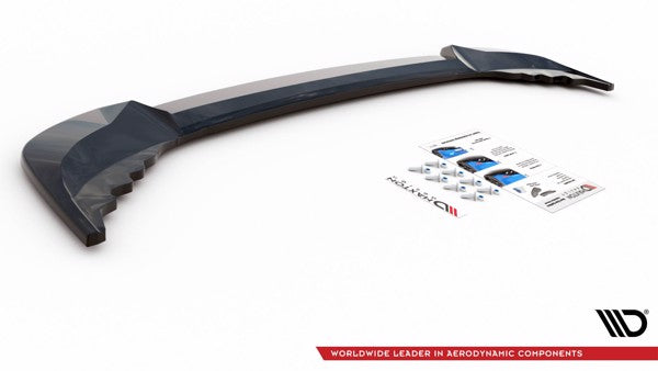 Maxton Central Rear Splitter Skoda Karoq Sportline - Gloss Black