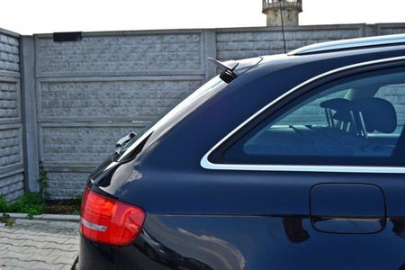 Maxton Spoiler Cap Audi A4 B8 / B8 Fl Avant - Gloss Black (OUTLET) 