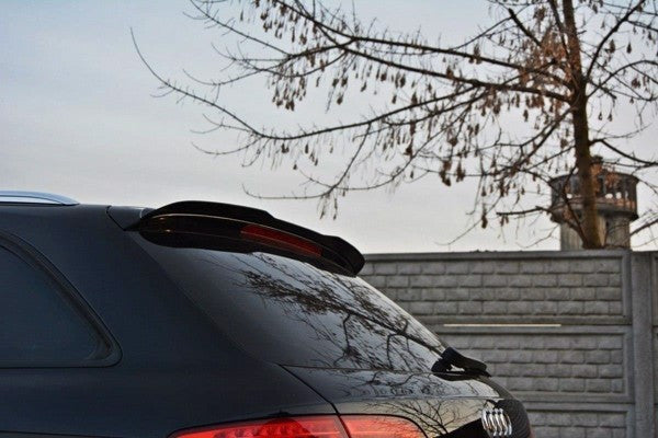Maxton Spoiler Cap Audi A4 B8 / B8 Fl Avant - Gloss Black (OUTLET) 