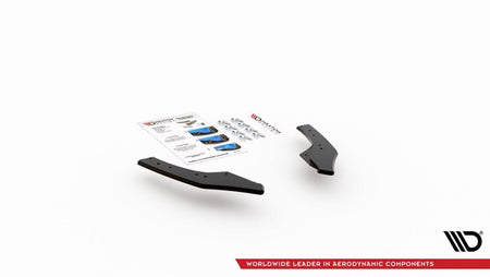 Maxton Racing Durability Rear Side Splitters Volkswagen Golf 8 Gti Clubsport - Black