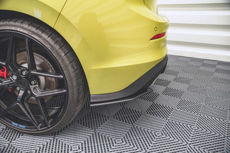 Maxton Racing Durability Rear Side Splitters Volkswagen Golf 8 Gti Clubsport - Black