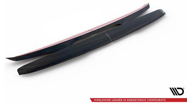 Maxton Spoiler Cap Ford Transit Custom St-Line Mk1 Facelift - Gloss Black