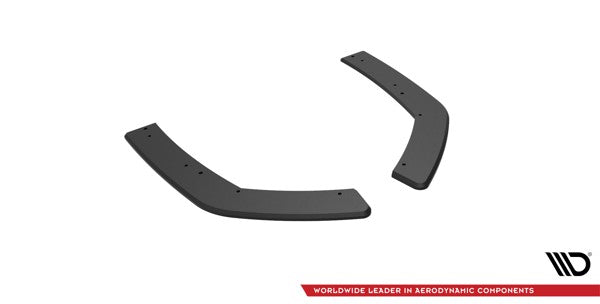 Maxton Street Pro Rear Side Splitters BMW 2 Coupe M-Pack G42 - Black