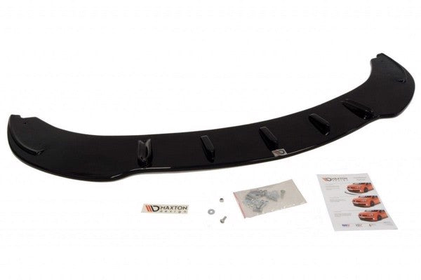 Maxton Front Splitter BMW 6 E63 / E64 (Preface Model) V.1 - Gloss Black