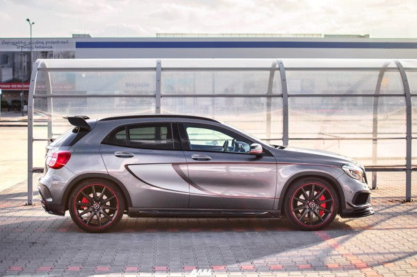 Maxton Side Skirts Diffusers Mercedes-Benz Gla 45 Amg Suv (X156) Preface - Gloss Black