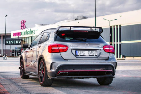 Maxton Side Skirts Diffusers Mercedes-Benz Gla 45 Amg Suv (X156) Preface - Gloss Black