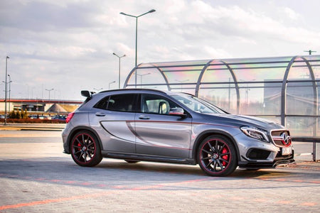 Maxton Side Skirts Diffusers Mercedes-Benz Gla 45 Amg Suv (X156) Preface - Gloss Black