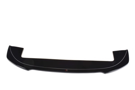 Maxton Front Splitter V.2 Fiat 500 Hatchback Preface - Gloss Black