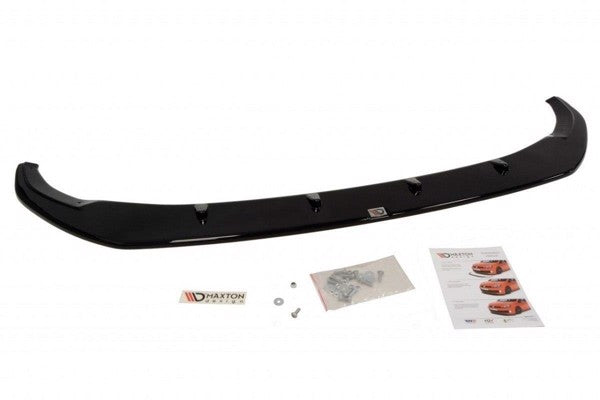 Maxton Volkswagen T6 Front Splitter V.1 - Gloss Black