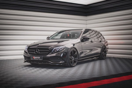 Maxton Side Skirts Diffusers Mercedes-Benz E W213 - Gloss Black