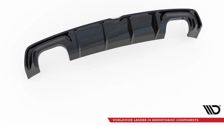 Maxton Rear Valance Audi S3 Sedan 8V - Gloss Black