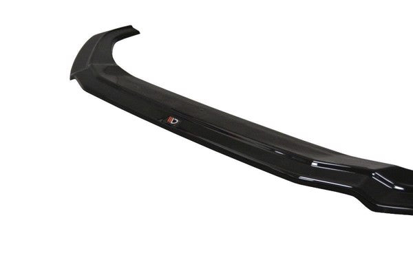 Maxton Front Splitter V.1 Audi S4 / A4 S-Line B9 - Gloss Black