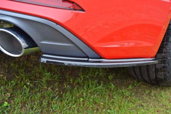 Maxton Rear Side Splitters Audi A5 F5 S-Line - Gloss Black