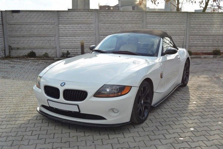Maxton Front Splitter V.2 BMW Z4 E85 (Preface) - Gloss Black