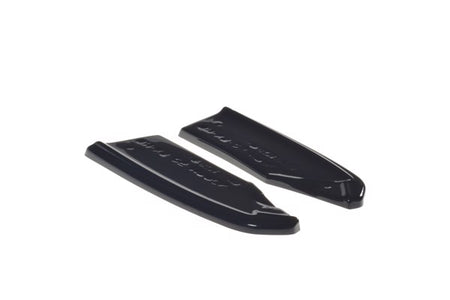 Maxton Rear Side Splitters For BMW X3 F25 M-Pack Facelift  - Gloss Black