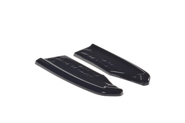 Maxton Rear Side Splitters For BMW X3 F25 M-Pack Facelift  - Gloss Black