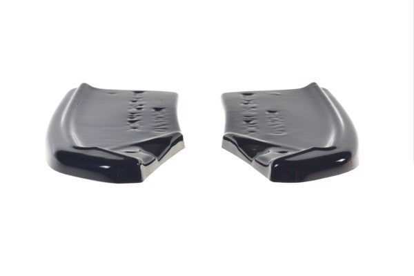 Maxton Rear Side Splitters For BMW X3 F25 M-Pack Facelift  - Gloss Black