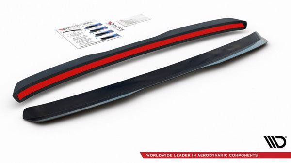 Maxton Spoiler Cap Audi A3 8L - Gloss Black