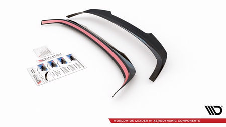 Maxton Spoiler Cap V.2 VW Golf 8 - Gloss Black