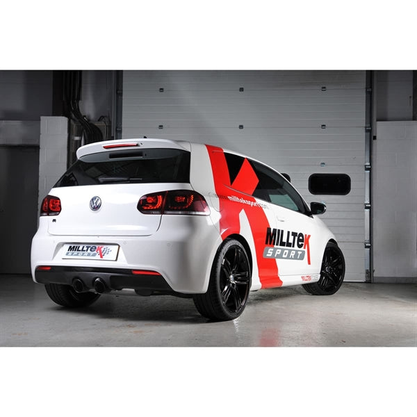 Milltek Cat-back Volkswagen Golf Mk6 R 2.0 TFSI 270PS
