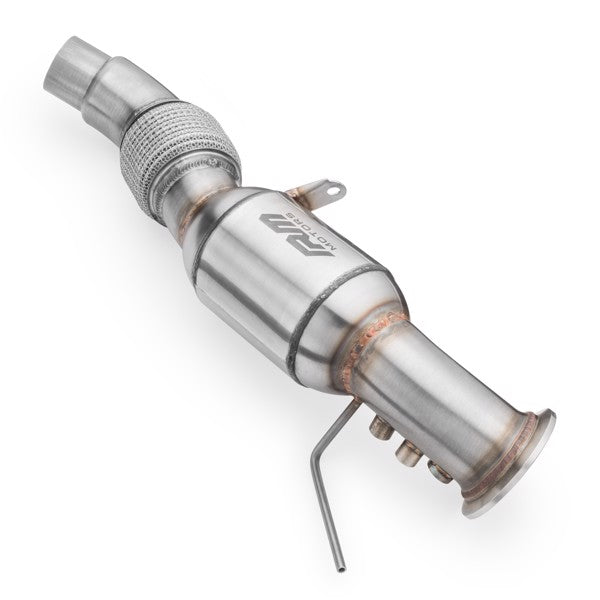 RM Motors Downpipe BMW E90, E91, E92, E93 325d, 330d, 330xd M57N2 + SILENCER
