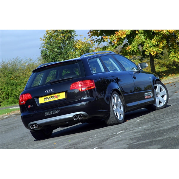Milltek Cat-back Audi S4 4.2 V8 quattro B6 Saloon/Sedan‚ Avant‚ & Cabriolet