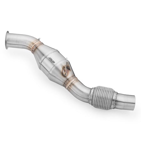 RM Motors Downpipe BMW E90, E91, E92, E93 316d, 318d, 320d N47 + SILENCER