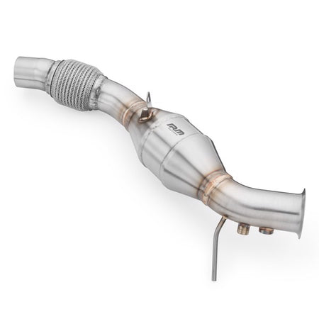 RM Motors Downpipe BMW E90, E91, E92, E93 316d, 318d, 320d N47 + SILENCER