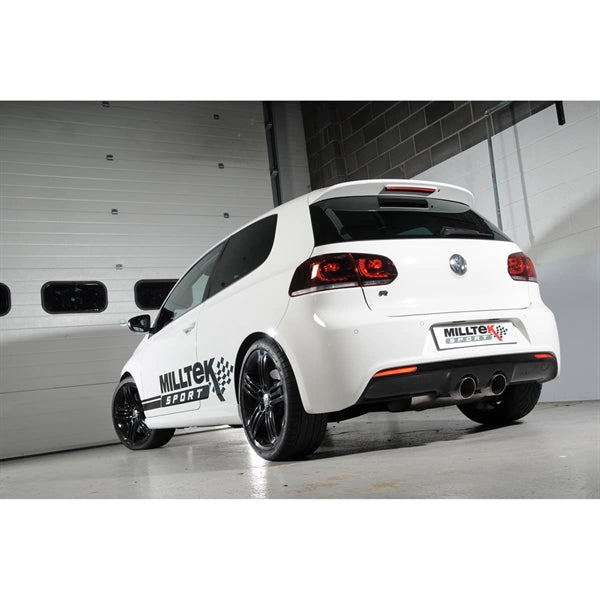 Milltek Cat-back Volkswagen Golf Mk6 R 2.0 TFSI 270PS