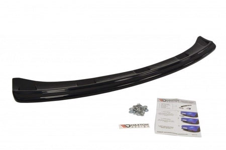 Maxton Central Rear Splitter Audi A5 S-Line Facelift (Without Vertical Bars) - Gloss Black
