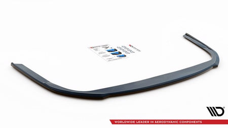 Maxton Central Rear Splitter For Audi A7 C8 - Gloss Black