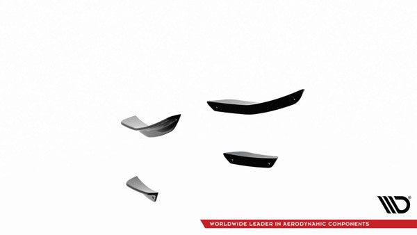 Maxton Front Bumper Wings (Canards) Hyundai I30 N Hatchback/Fastback Mk3 Facelift