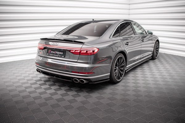 Maxton Rear Side Splitters Audi S8 D5 - Gloss Black