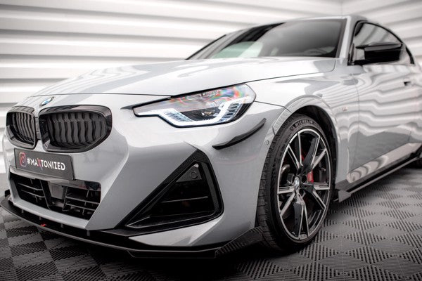 Maxton Front Bumper Wings (Canards) BMW 2 Coupe M-Pack / M240I G42