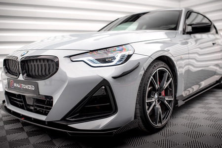 Maxton Front Bumper Wings (Canards) BMW 2 Coupe M-Pack / M240I G42