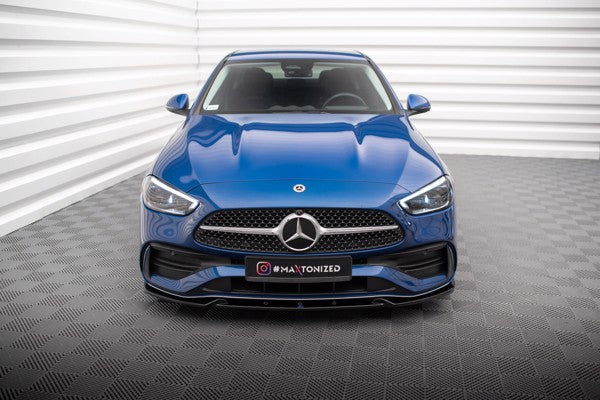 Maxton Front Splitter V.1 Mercedes-Benz C Amg-Line W206 - Gloss Black